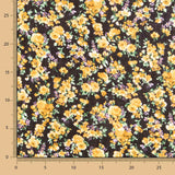 Viscose Cretonne Flor Amarela - Ribes y Casals