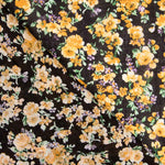 Viscose Cretonne Flor Amarela - Ribes y Casals