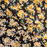 Viscose Cretonne Flor Amarela - Ribes y Casals
