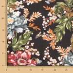 Viscose Cretonne Preto - Ribes y Casals