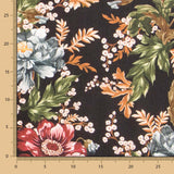 Viscose Cretonne Preto - Ribes y Casals