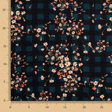 Viscose Xadrez Bouquê - Ribes y Casals