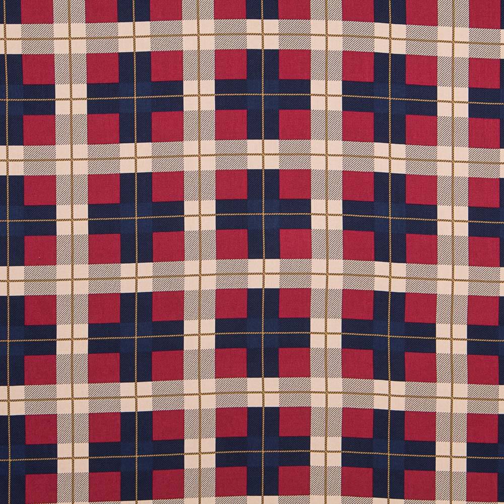 Viscose Tartan Xadrez - Ribes y Casals