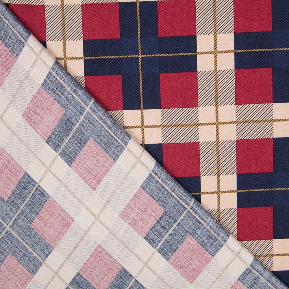 Viscose Tartan Xadrez - Ribes y Casals