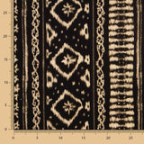 Viscose Dalias Losangos Preto - Ribes y Casals