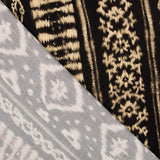 Viscose Dalias Losangos Preto - Ribes y Casals