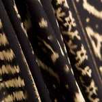 Viscose Dalias Losangos Preto - Ribes y Casals