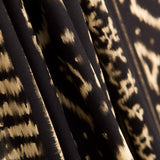 Viscose Dalias Losangos Preto - Ribes y Casals