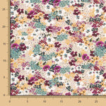 Viscose Elastano Floral - Ribes y Casals