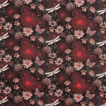 Viscose Estampada Abaca Preto - Ribes y Casals