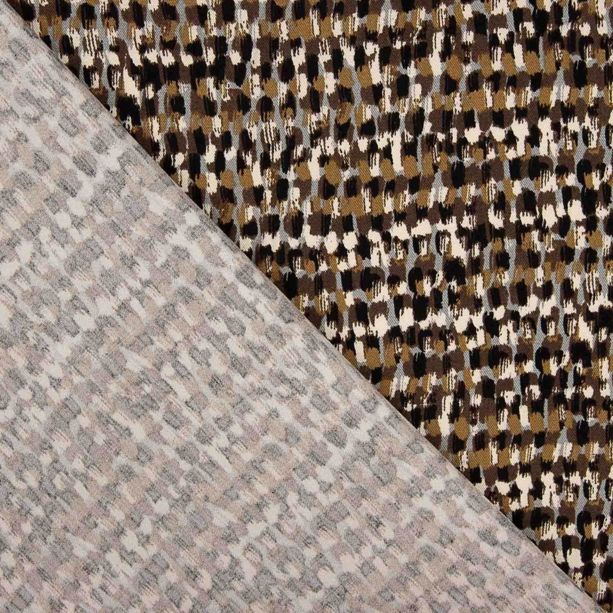 Viscose Estampada Cedile Marrrom - Ribes y Casals