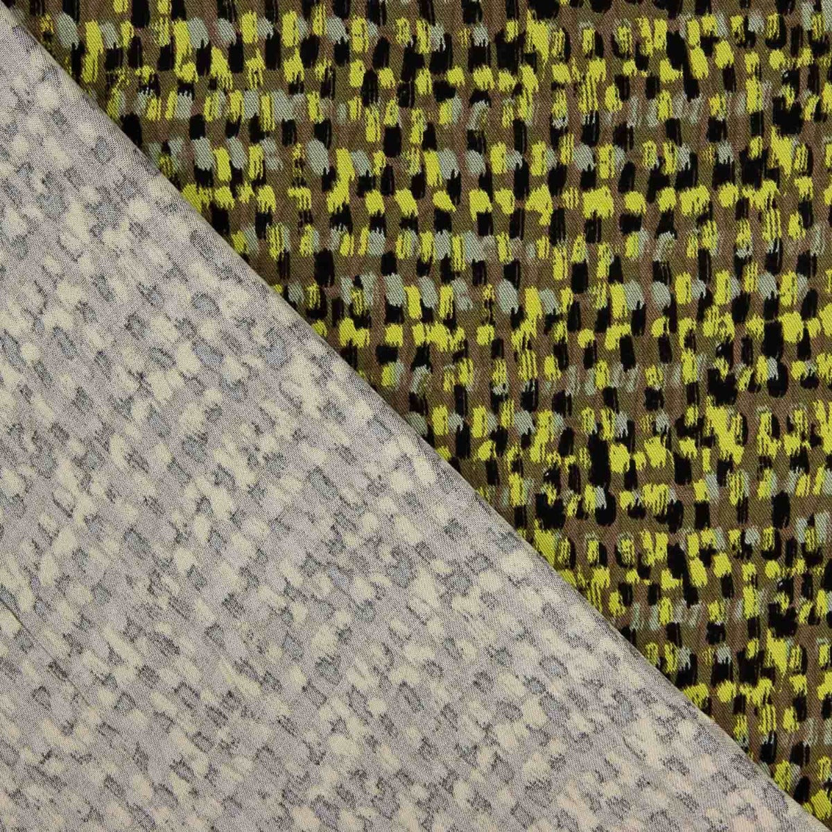 Viscose Estampada Cedile Verde - Ribes y Casals