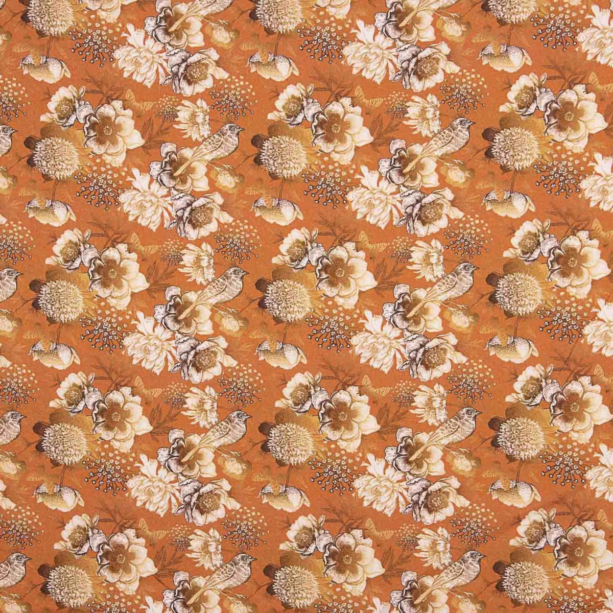 Viscose Estampada Elios Telha - Ribes y Casals