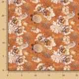 Viscose Estampada Elios Telha - Ribes y Casals