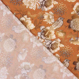 Viscose Estampada Elios Telha - Ribes y Casals