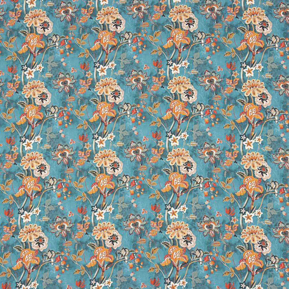 Viscose Estampada Flor Canard - Ribes y Casals
