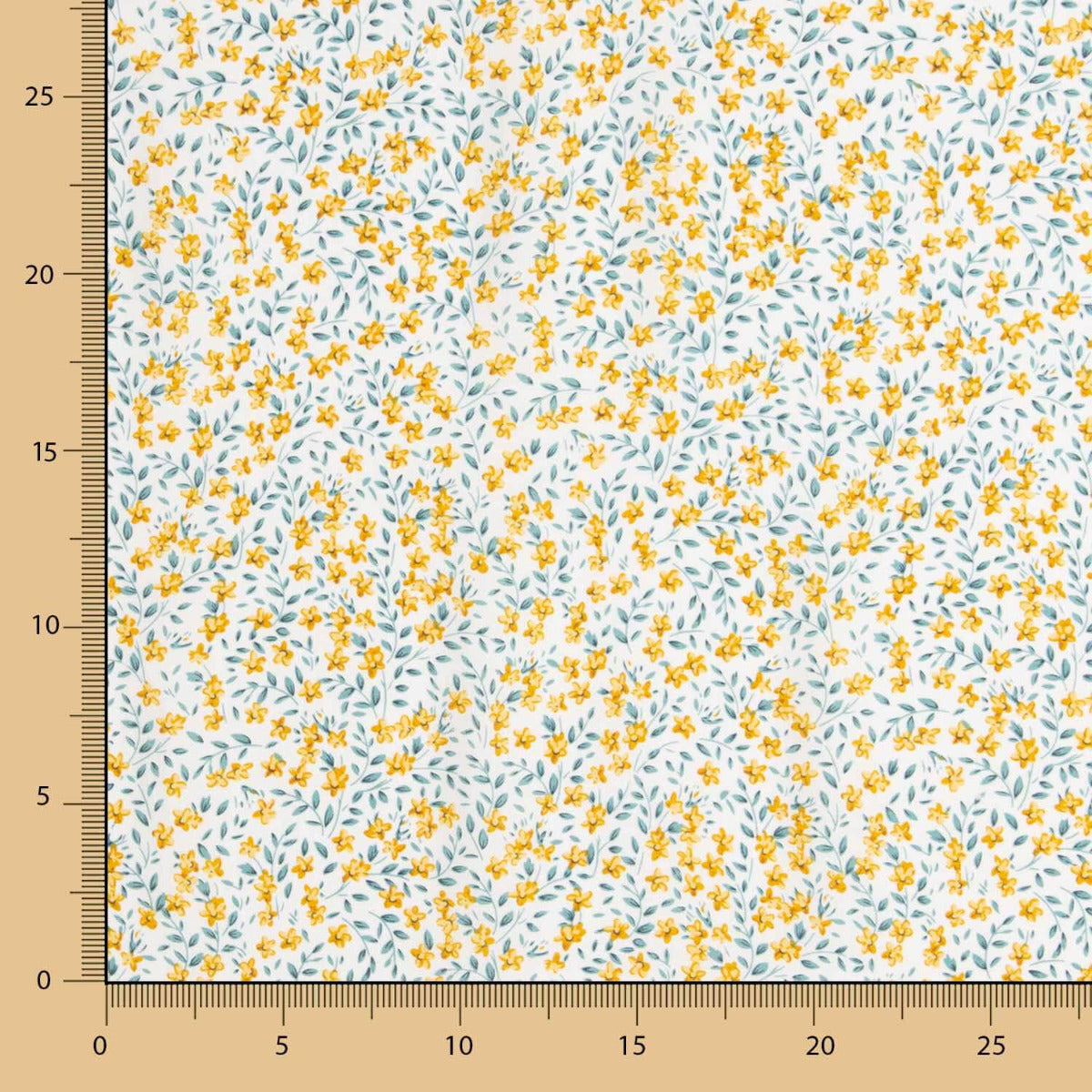 Viscose Estampada Flor Cristina - Ribes y Casals