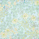 Viscose Estampada Floral Azul Claro - Ribes y Casals