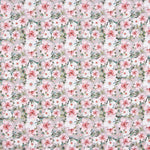 Viscose Estampada Flores Rosa Bombom - Ribes y Casals