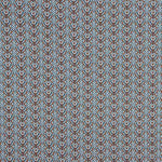 Viscose Estampada Geométrica Azul - Ribes y Casals