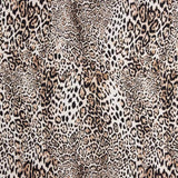 Viscose Estampada Leopardo Branco - Ribes y Casals
