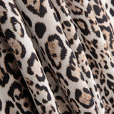 Viscose Estampada Leopardo Branco - Ribes y Casals