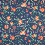 Viscose Estampada Manila Marinho - Ribes y Casals