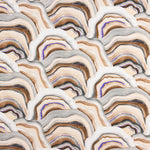 Viscose Estampada Marmorizado Marrom - Ribes y Casals