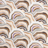 Viscose Estampada Marmorizado Marrom - Ribes y Casals