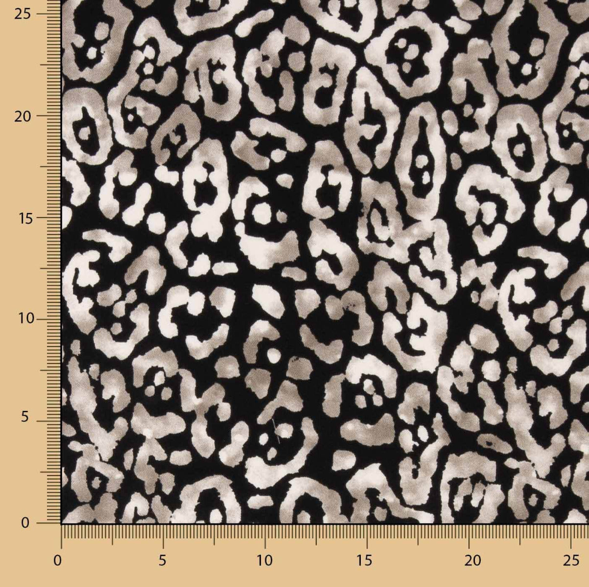 Viscose Estampada Masai Grey - Ribes y Casals