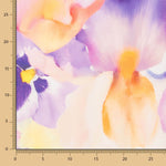 Viscose Maxi Flores Fúcsia - Ribes y Casals