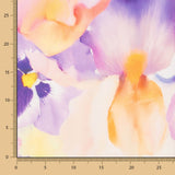 Viscose Maxi Flores Fúcsia - Ribes y Casals