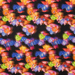 Viscose Estampada Multiflores Neon - Ribes y Casals