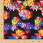 Viscose Estampada Multiflores Neon - Ribes y Casals