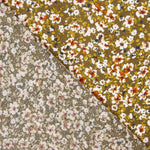 Viscose Estampada Nenúfar Ocre - Ribes y Casals