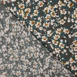 Viscose Estampada Nenúfar Escuro - Ribes y Casals