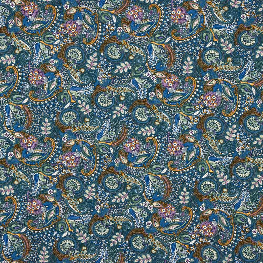 Viscose Estampada Pasiley Canard - Ribes y Casals