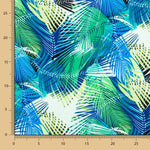 Viscose Estampada Palmeira Verde - Ribes y Casals