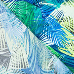 Viscose Estampada Palmeira Verde - Ribes y Casals