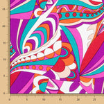 Viscose Estampada Pucci Magenta - Ribes y Casals