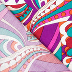 Viscose Estampada Pucci Magenta - Ribes y Casals