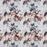 Viscose Estampada Galhos Cinza Pérola - Ribes y Casals