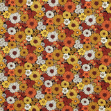 Viscose Estampada Retro Garden - Ribes y Casals