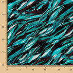 Viscose Estampada Rush Azul - Ribes y Casals