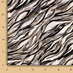 Viscose Estampada Rush Cinza - Ribes y Casals