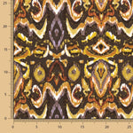 Viscose Estampada Sanyo Caqui Escuro - Ribes y Casals