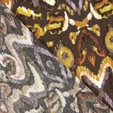 Viscose Estampada Sanyo Caqui Escuro - Ribes y Casals