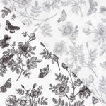 Viscose Estampada Villandry Preto - Ribes y Casals