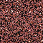 Retal Viscosa Estampado Flor Terracota 200x140 cm - Ribes y Casals