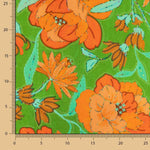 Viscosa Flor Malibú Verde - Ribes y Casals